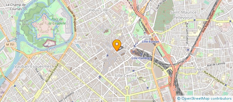 localisation de l'entreprise 3X3 à LILLE