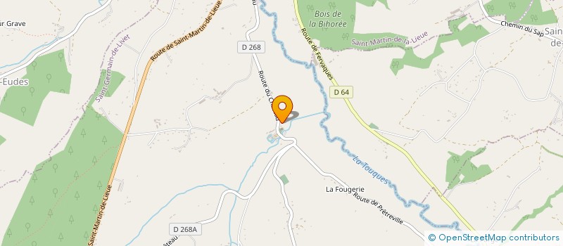 localisation de l'entreprise 3X7 ENERGIES  SAINT-GERMAIN-DE-LIVET