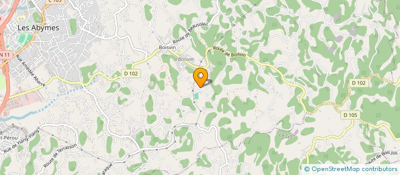 localisation de l'entreprise 3XC GROUP  LES ABYMES