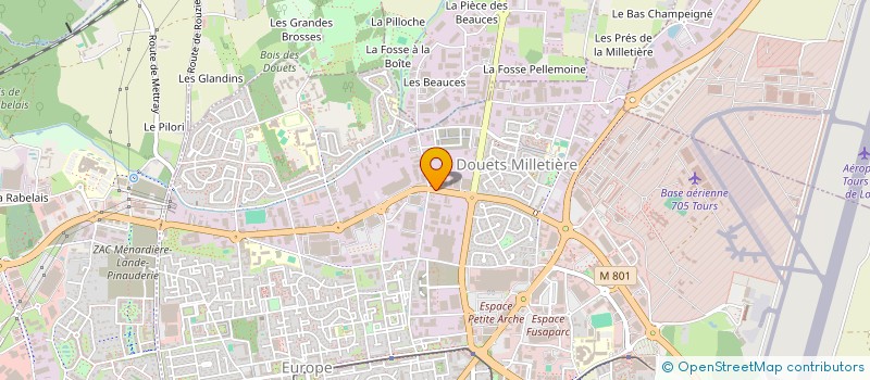 localisation de l'entreprise 3Y  TOURS