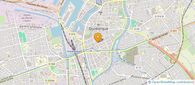 localisation de l'entreprise 3Y  DUNKERQUE