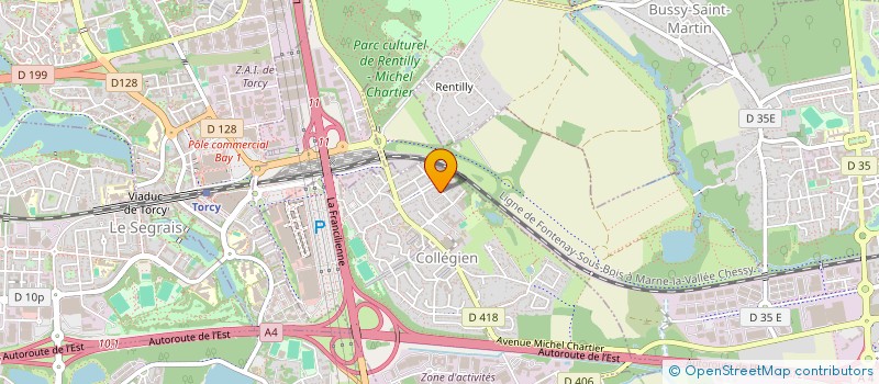 localisation de l'entreprise 3Y FINANCE  COLLEGIEN