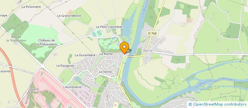 localisation de l'entreprise 3Y GUEST à MONTREUIL-JUIGNE