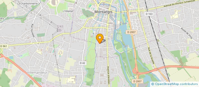 localisation de l'entreprise 3Y VEHICULE à MONTARGIS
