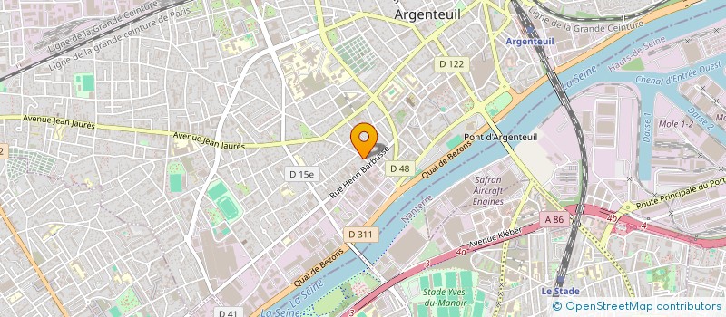 localisation de l'entreprise 3YOU SERVICES  ARGENTEUIL