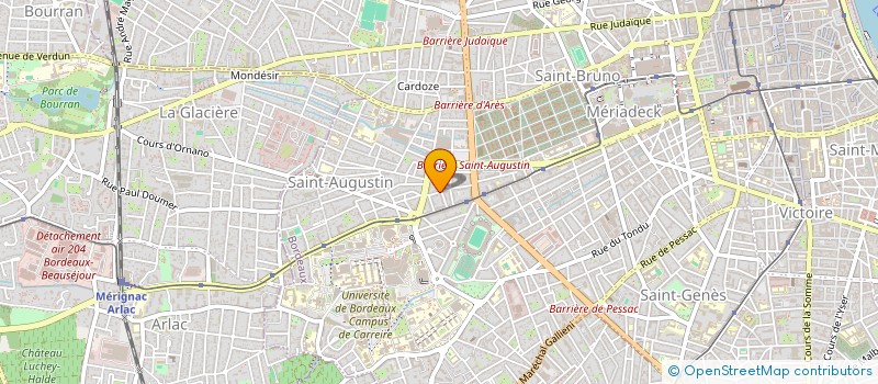 localisation de l'entreprise 3Z  BORDEAUX