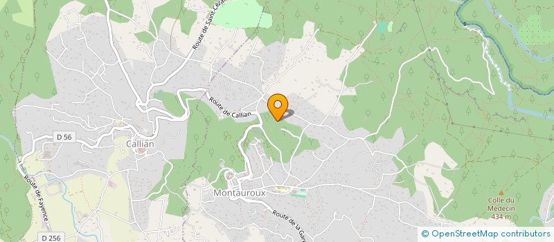 localisation de l'entreprise 3Z DISTRIBUTION à MONTAUROUX