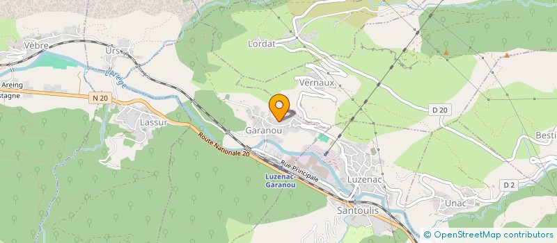 localisation de l'entreprise 3Z3A à GARANOU