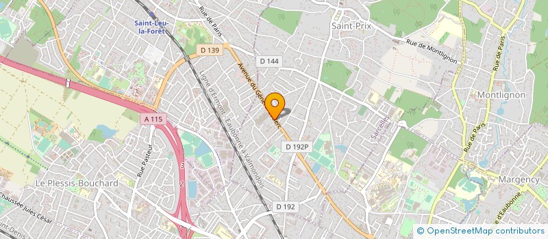 localisation de l'entreprise 3ZEM AUTOMOBILE à SAINT-PRIX