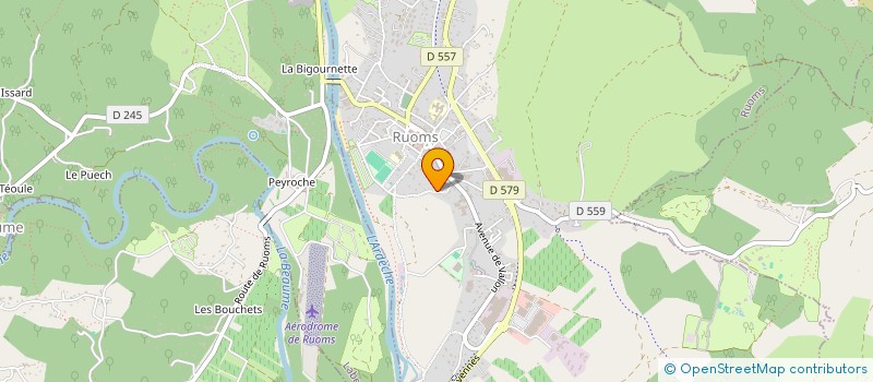 localisation de l'entreprise 4.2.1 à RUOMS
