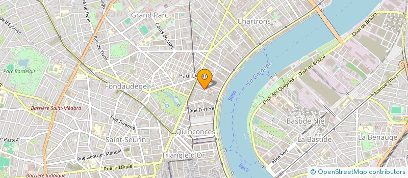 localisation de l'entreprise 4-5  BORDEAUX