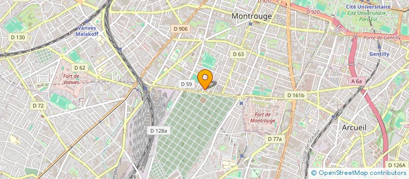 localisation de l'entreprise 4 A 10 LA VALLIERE  MONTROUGE