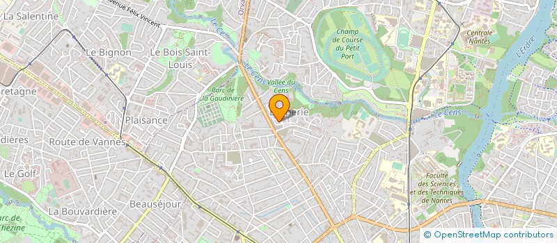 localisation de l'entreprise 4 A 4 à NANTES