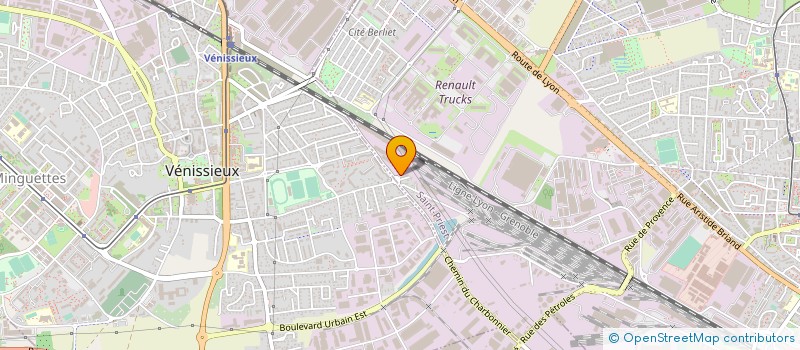 localisation de l'entreprise 4 A HOLDING  SAINT-PRIEST