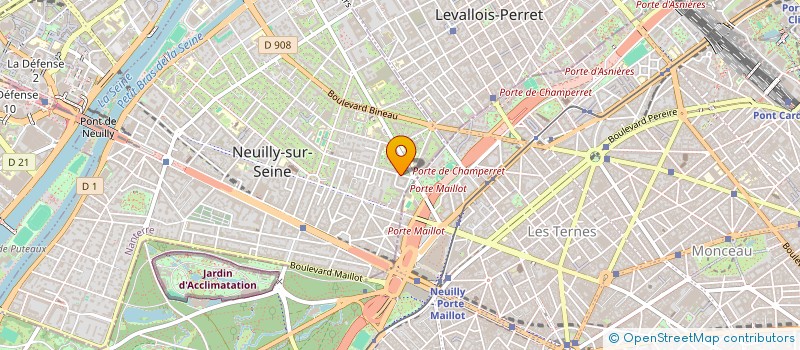 localisation de l'entreprise 4 A MANAGEMENT à NEUILLY-SUR-SEINE