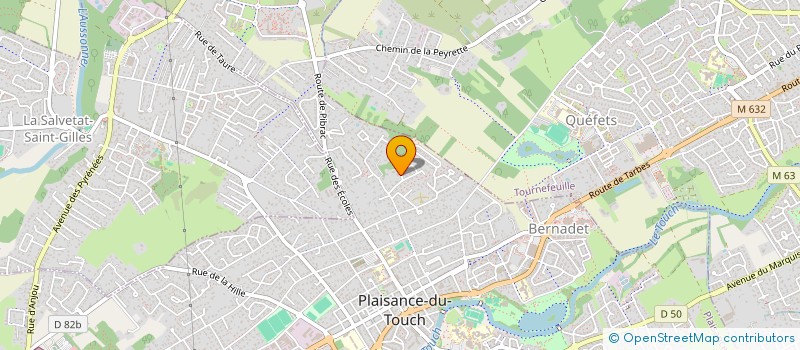 localisation de l'entreprise 4 A SETE  PLAISANCE-DU-TOUCH