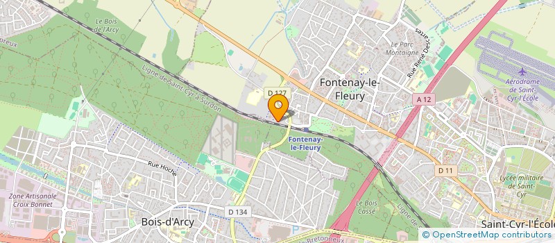 localisation de l'entreprise 4 A.U.C. à FONTENAY-LE-FLEURY