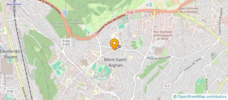 localisation de l'entreprise 4 AG  CRIQUEBEUF-SUR-SEINE