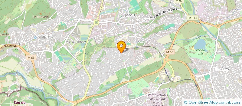 localisation de l'entreprise 4 AILES 2 POULETS à CASTELNAU-LE-LEZ