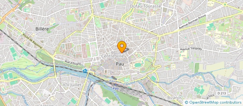 localisation de l'entreprise 4 AILES POUR VOYAGER à PAU