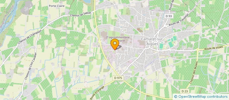 localisation de l'entreprise 4 ALLIANCE  CAMARET-SUR-AIGUES