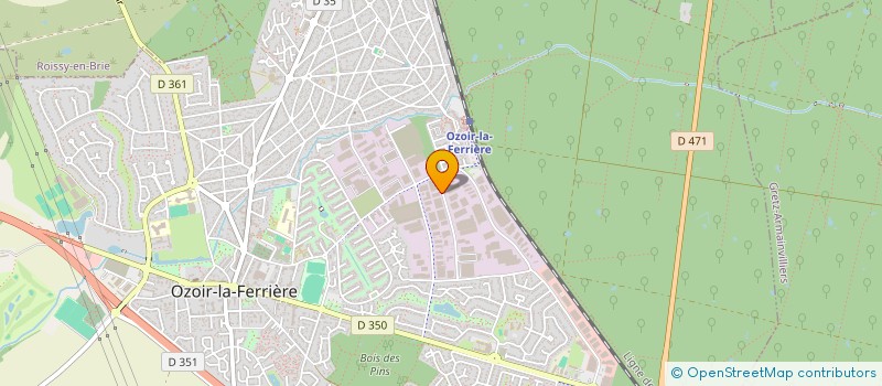 localisation de l'entreprise 4 ARMAND IMMO  OZOIR-LA-FERRIERE