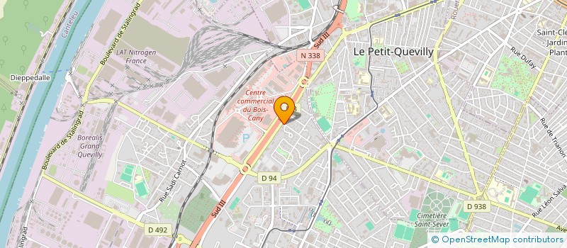 localisation de l'entreprise 4 AS  LE GRAND-QUEVILLY