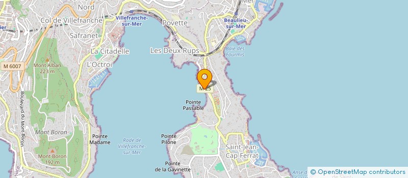 localisation de l'entreprise 4 AVENUE DE GRASSEUIL à SAINT-JEAN-CAP-FERRAT