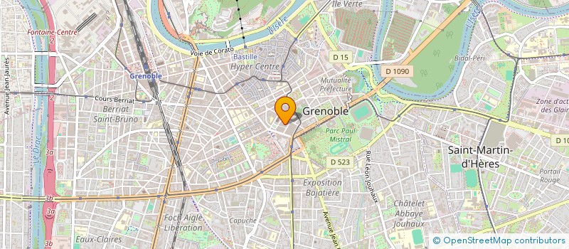 localisation de l'entreprise 4 B à GRENOBLE