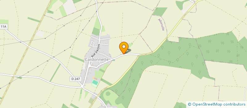 localisation de l'entreprise 4 B CIEL  CARDONNETTE