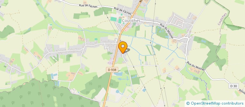 localisation de l'entreprise 4 B INVEST  COUTICHES