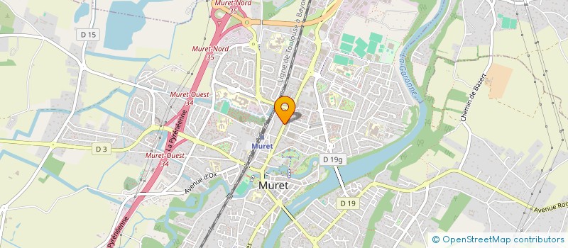 localisation de l'entreprise 4 BAIES  MURET