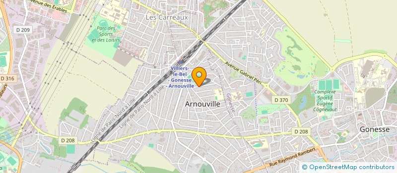 localisation de l'entreprise 4 BIENS  ARNOUVILLE