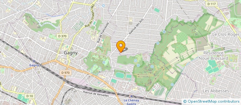 localisation de l'entreprise 4 BKR INVEST  MONTFERMEIL