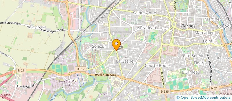 localisation de l'entreprise 4 BLOUSES BLANCHES AU CAMBODGE  TARBES