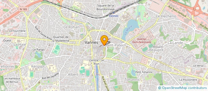 localisation de l'entreprise 4 C à VANNES