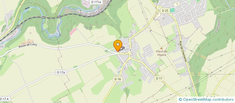 localisation de l'entreprise 4 C AVENIR  CUTRY