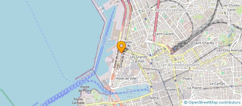 localisation de l'entreprise 4 C PLUS à MARSEILLE
