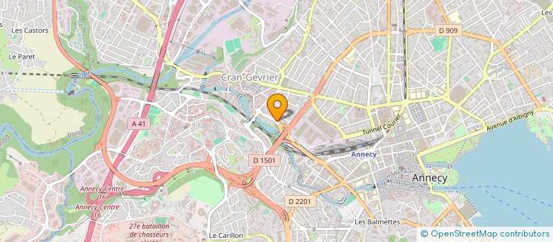 localisation de l'entreprise 4 CAD SOLUTIONS à ANNECY