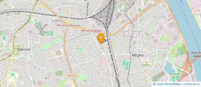localisation de l'entreprise 4 CAR à BEGLES