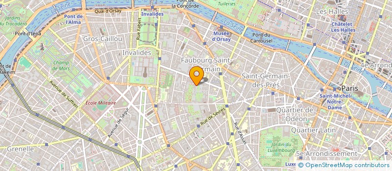 localisation de l'entreprise 4 CITE VARENNE 75007 PARIS  PARIS