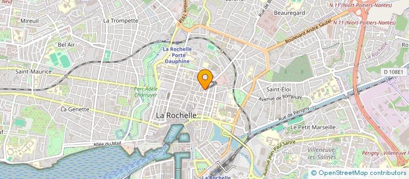 localisation de l'entreprise 4 E à LA ROCHELLE