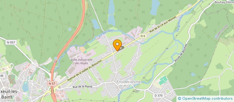 localisation de l'entreprise 4.E  FROIDECONCHE