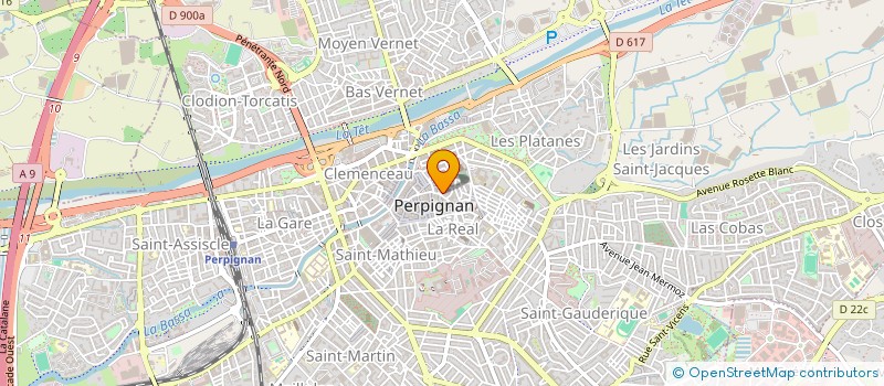 localisation de l'entreprise 4 E G  PERPIGNAN