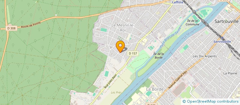 localisation de l'entreprise 4 EARTH  LE MESNIL-LE-ROI