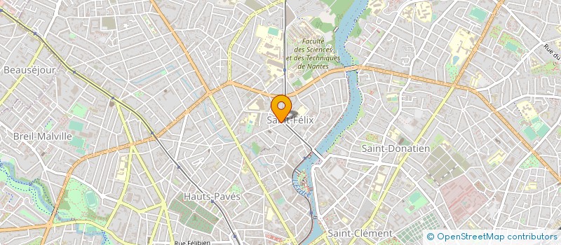 localisation de l'entreprise 4 EME DIMENSION OU 4D-NANTES à NANTES