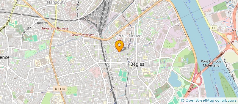 localisation de l'entreprise 4 EP à BEGLES