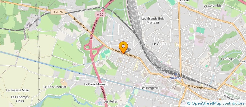 localisation de l'entreprise 4 EPS à VIERZON