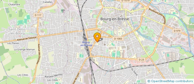 localisation de l'entreprise 4 ET 6 RUE GASTALDO  BOURG-EN-BRESSE