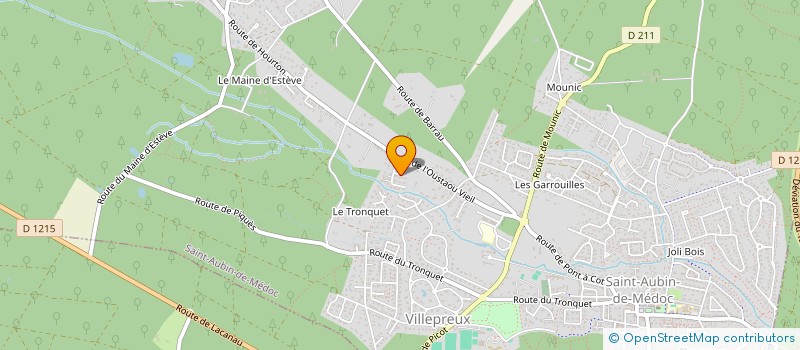 localisation de l'entreprise 4 ETOILES  SAINT-AUBIN-DE-MEDOC